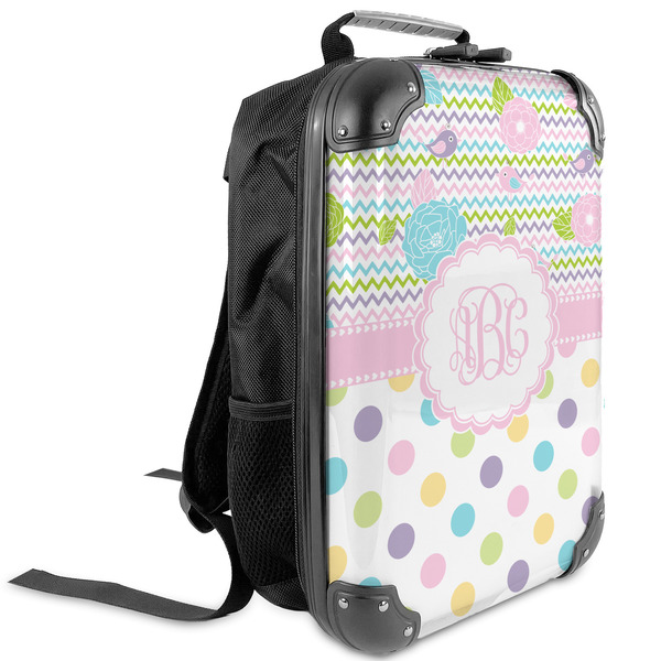 Custom Girly Girl Kids Hard Shell Backpack (Personalized)