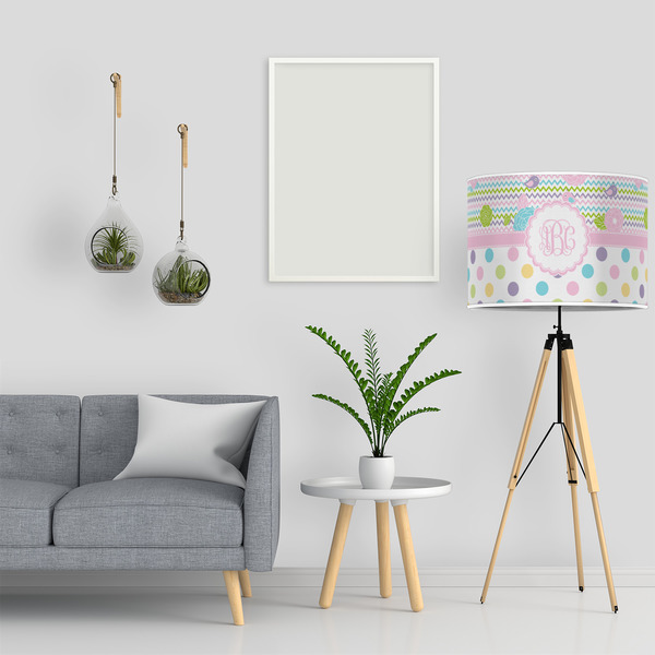 Girly Girl 16" Drum Lampshade - LIFESTYLE