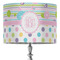 Girly Girl 16" Drum Lampshade - ON STAND (Fabric)