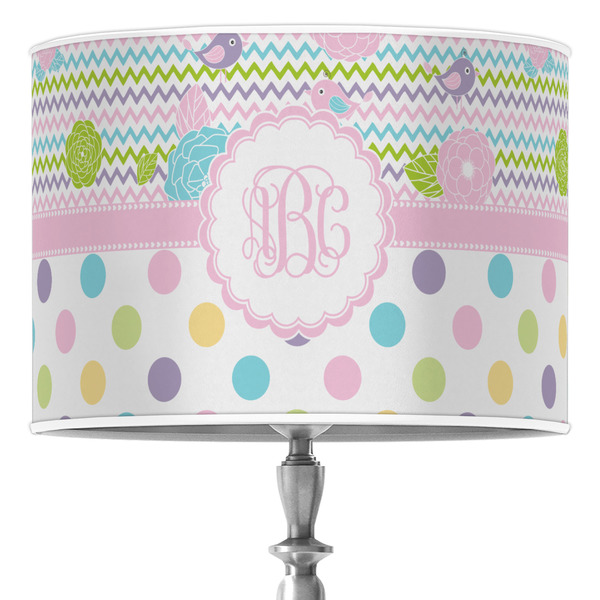 Custom Girly Girl Drum Lamp Shade (Personalized)