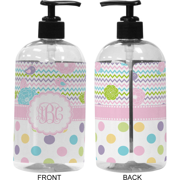 Girly Girl 16 oz Plastic Liquid Dispenser (Approval)