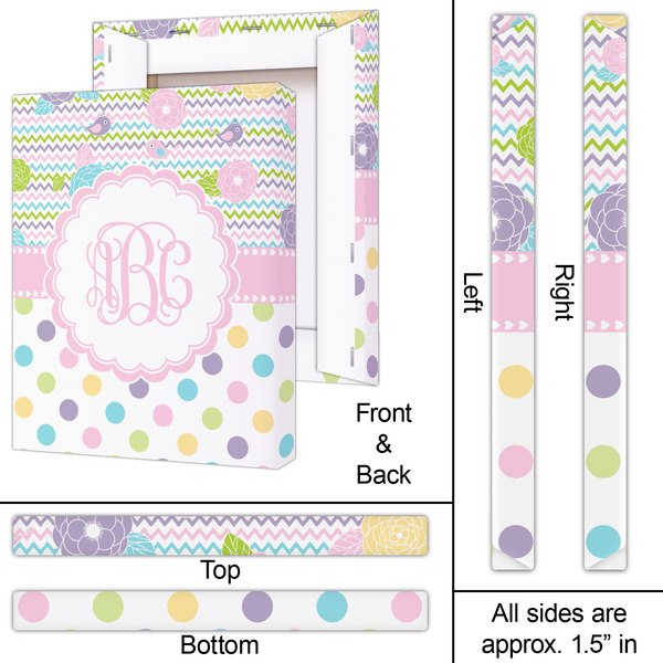 Girly Girl 16x20 - Canvas Print - Approval