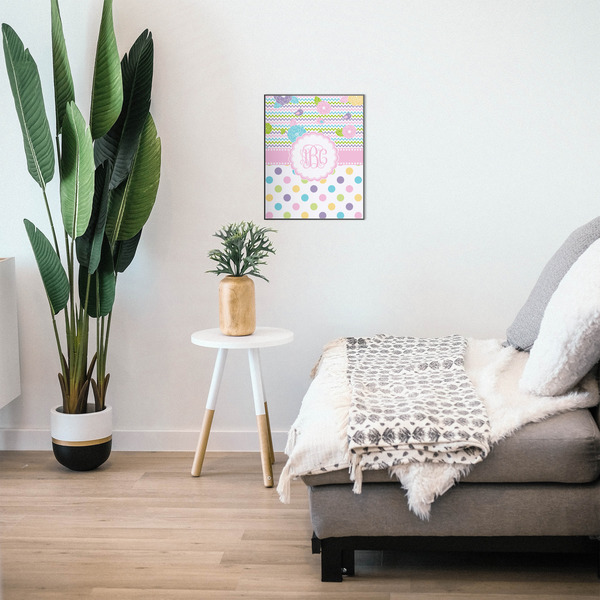 Girly Girl 16x20 Wood Print - In Context