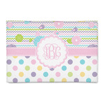 Girly Girl 2' x 3' Patio Rug (Personalized)