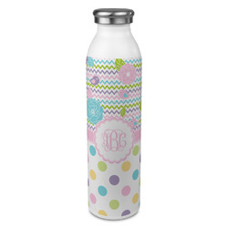 Girly Girl 20oz Stainless Steel Water Bottle - Full Print (Personalized)