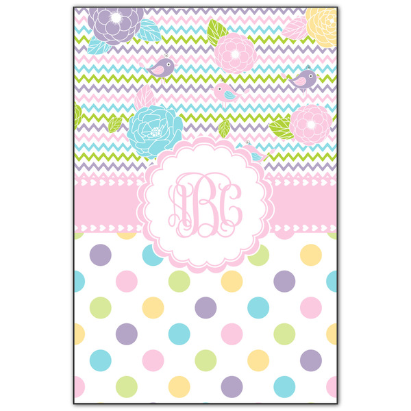 Custom Girly Girl Wood Print - 20x30 (Personalized)