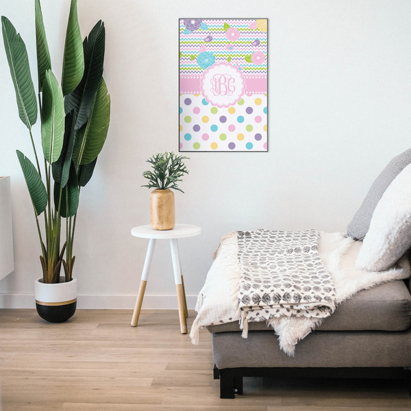 Girly Girl 20x30 Wood Print - In Context