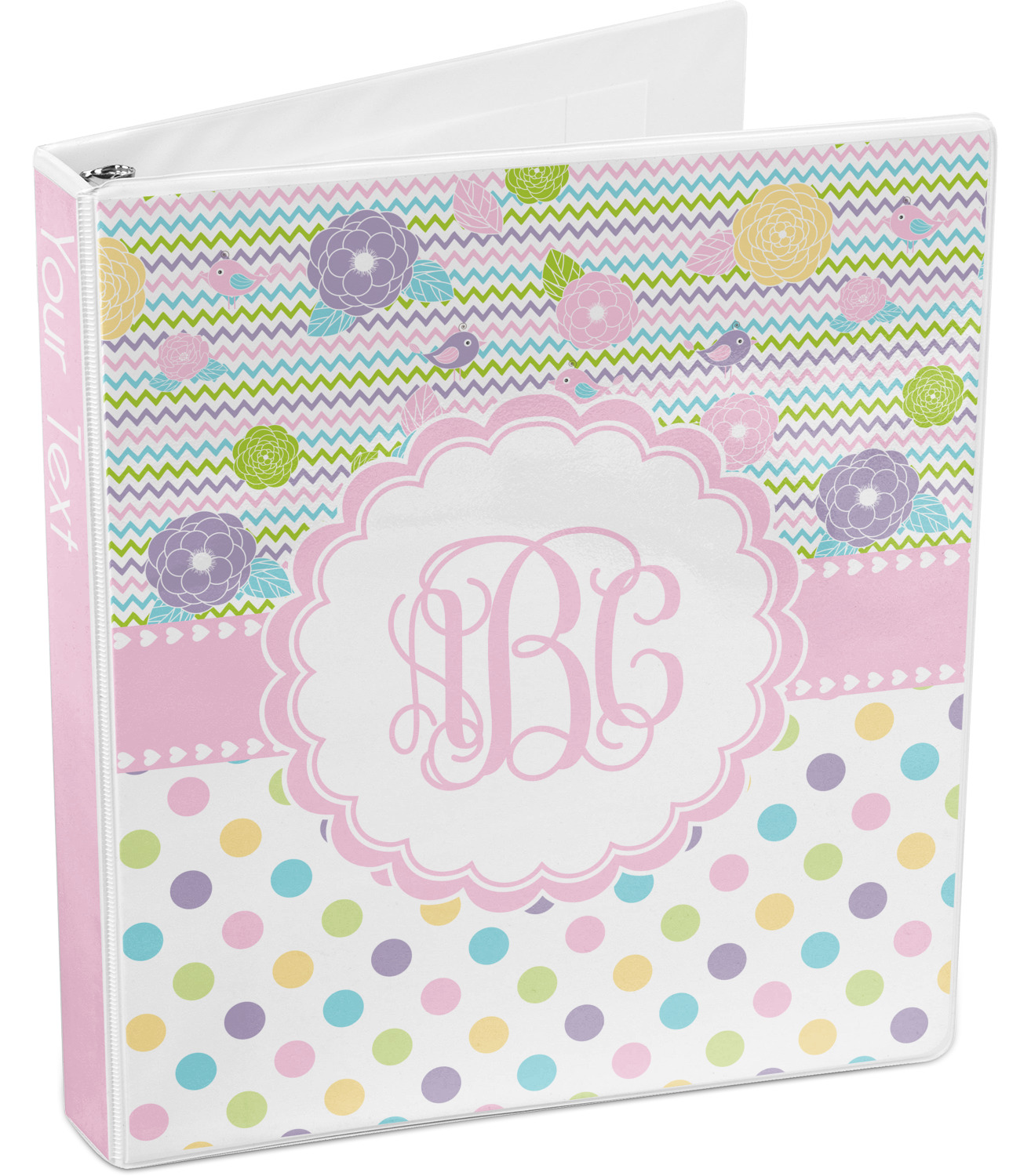 Girly Girl 3Ring Binder (Personalized) YouCustomizeIt