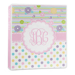Girly Girl 3-Ring Binder - 1 inch (Personalized)