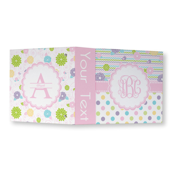 Girly Girl 3 Ring Binders - Full Wrap - 3" - OPEN OUTSIDE