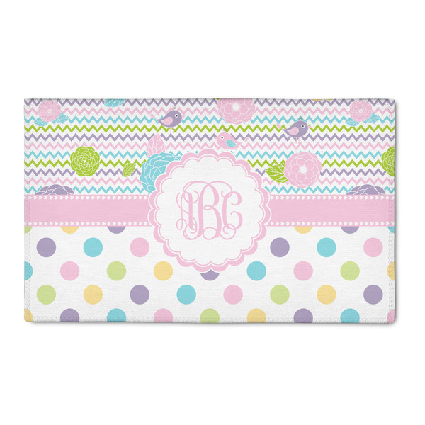 Custom Girly Girl 3' x 5' Patio Rug (Personalized)