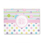 Girly Girl 4' x 6' Patio Rug (Personalized)