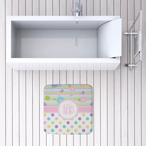 Girly Girl 48x48 Foam Memory Mat - LIFESTYLE