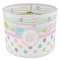 Girly Girl 8" Drum Lampshade - ANGLE Poly-Film