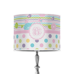 Girly Girl 8" Drum Lamp Shade - Poly-film (Personalized)