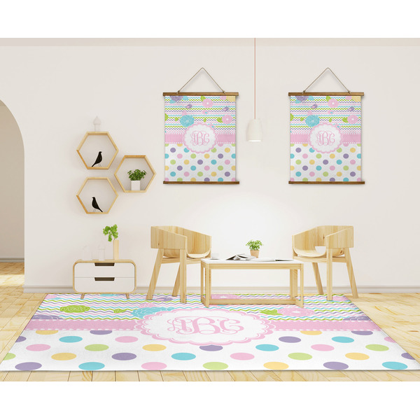 Girly Girl 8'x10' Indoor Area Rugs - IN CONTEXT