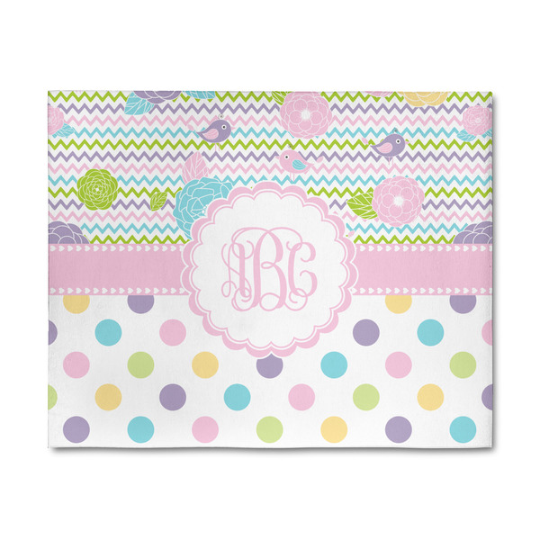 Custom Girly Girl 8' x 10' Patio Rug (Personalized)