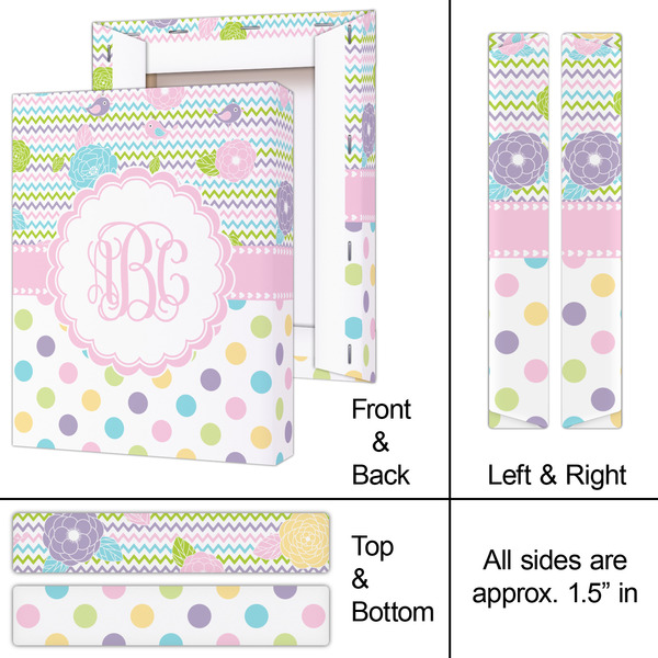 Girly Girl 8x10 - Canvas Print - Approval