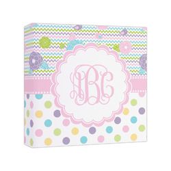 Girly Girl Canvas Print - 8x8 (Personalized)