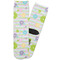 Girly Girl Adult Crew Socks - Single Pair - Front and Back