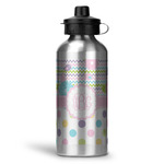 Girly Girl Water Bottles - 20 oz - Aluminum (Personalized)