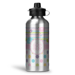 Girly Girl Water Bottles - 20 oz - Aluminum (Personalized)