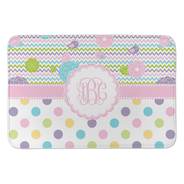 Custom Girly Girl Anti-Fatigue Kitchen Mat (Personalized)