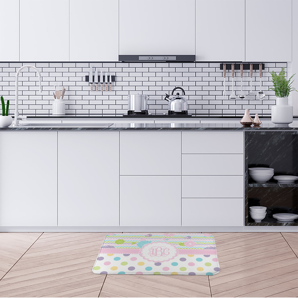 Girly Girl Anti-Fatigue Kitchen Mats - LIFESTYLE