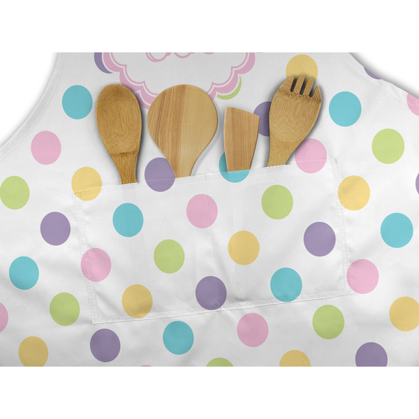 Girly Girl Apron - Pocket Detail with Props