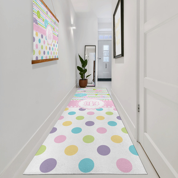 Girly Girl Area Rug Sizes - In Context (vertical)