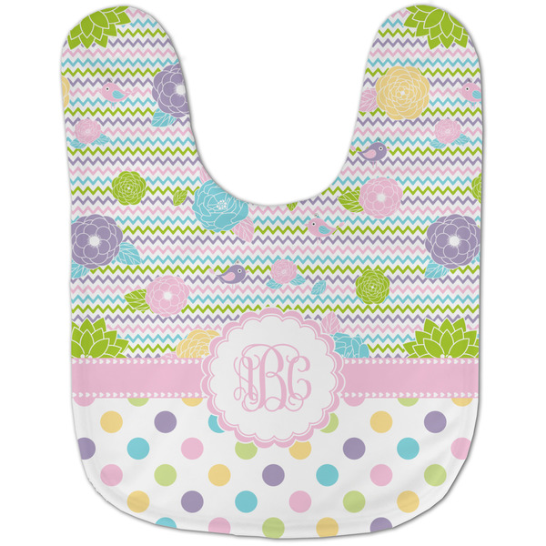 Girly Girl Baby Bib - AFT flat