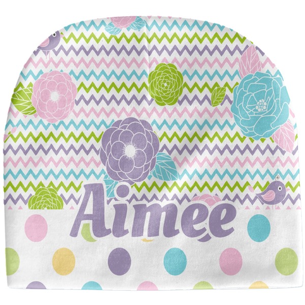 Custom Girly Girl Baby Hat (Beanie) (Personalized)