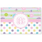 Girly Girl Woven Mat (Personalized)
