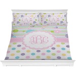Girly Girl Comforter Set - King (Personalized)