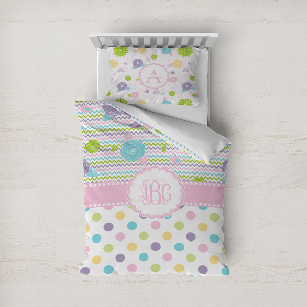 Custom Girly Girl Duvet Cover Set - Twin (Personalized)