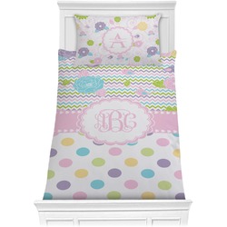 Girly Girl Comforter Set - Twin XL (Personalized)
