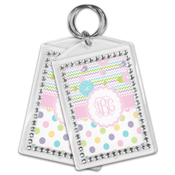 Girly Girl Bling Keychain - MAIN