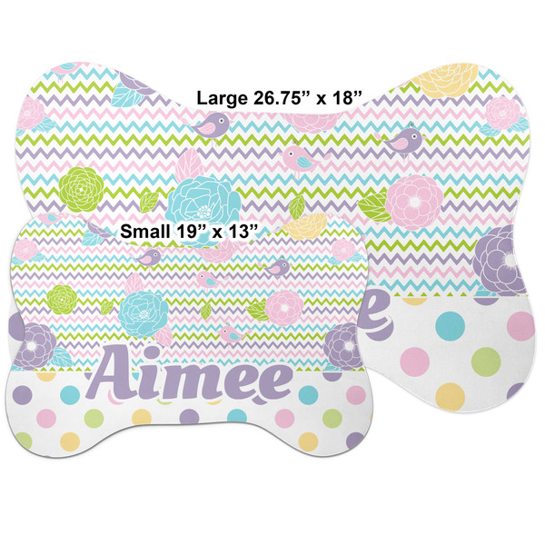 Girly Girl Bone Shaped Mat Comparison