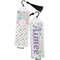 Girly Girl Bookmark with tassel - Front and Back