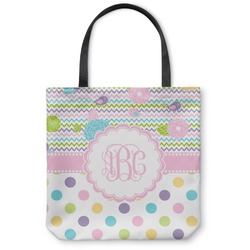 Girly Girl Canvas Tote Bag (Personalized)