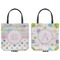 Girly Girl Canvas Tote - Front and Back
