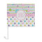 Girly Girl Car Flag - Large - FRONT