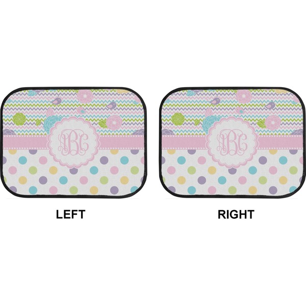 Girly Girl Car Floor Mats (Back Seat) (Approval)