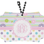 Girly Girl Rear View Mirror Ornament (Personalized)