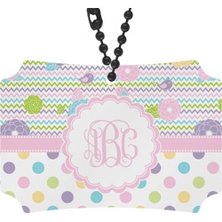Girly Girl Rear View Mirror Ornament (Personalized)