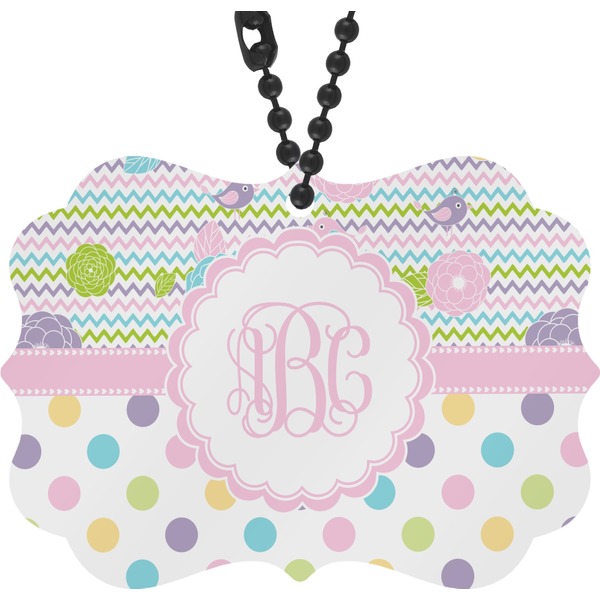 Custom Girly Girl Rear View Mirror Charm (Personalized)