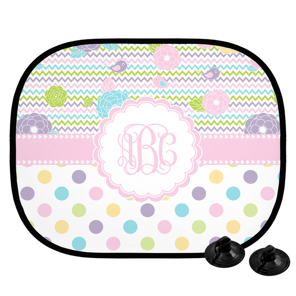 Custom Girly Girl Car Side Window Sun Shade (Personalized)
