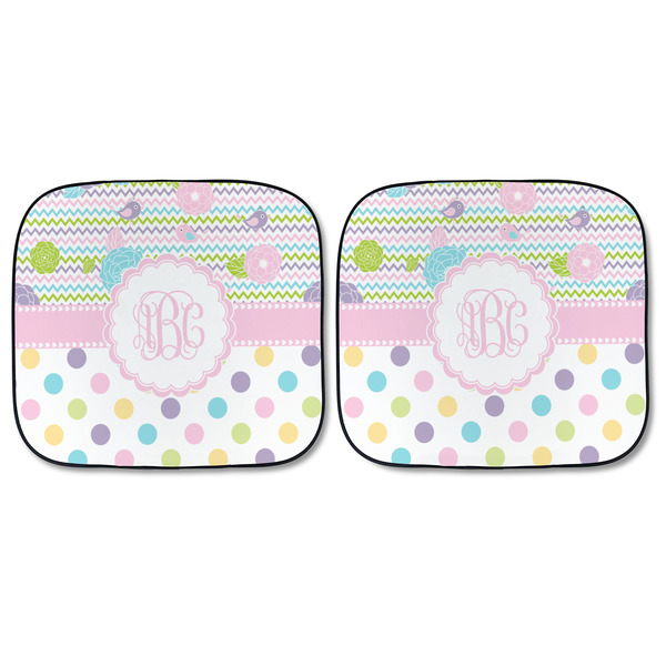Girly Girl Car Sun Shades - FRONT
