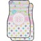 Girly Girl Car Floor Mats (Front Seat) (Personalized)