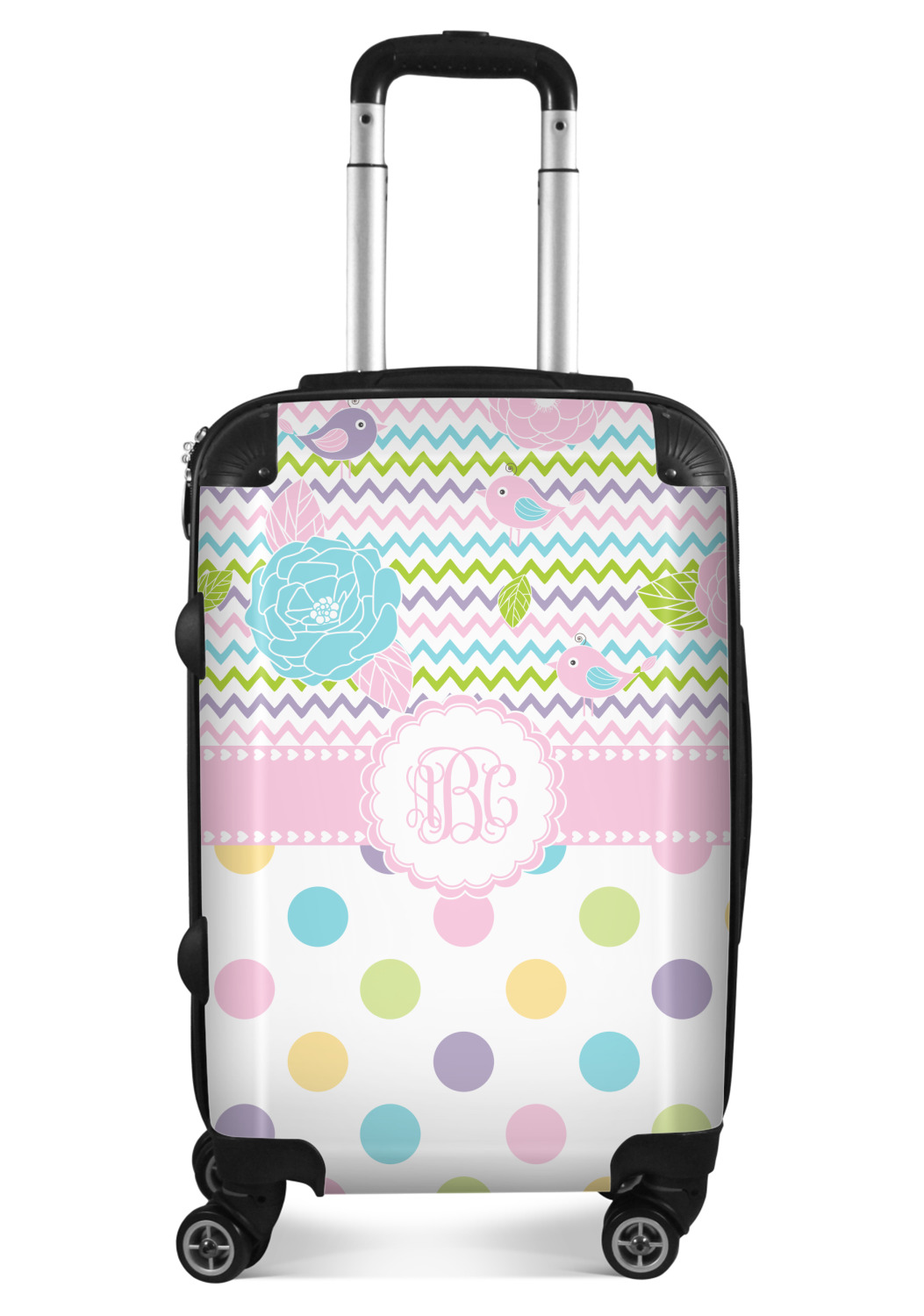 Girly Girl Suitcase 20" Carry On (Personalized) YouCustomizeIt